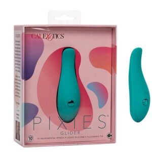 BRAND NEW ORIGINAL PACKAGING. SEALED BOX. NEVER OPENED. Pixies glider massager.